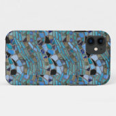 Mozaïek gekleurd glas steen art telefoon geval Case-Mate iPhone case (Achterkant (horizontaal))
