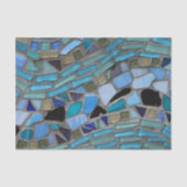 Mozaïek gekleurd glas Stone Art tissue papier (Voorkant)