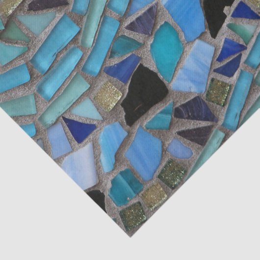 Mozaïek gekleurd glas Stone Art tissue papier (Detail)