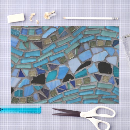 Mozaïek gekleurd glas Stone Art tissue papier (Craft)