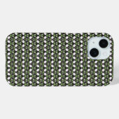Mozaïek Geometrisch Botanisch Abstract Patroon 131 Case-Mate iPhone Case (Achterkant (horizontaal))