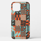 Mozaïek geometrische tegels, naadloos elegant patr Case-Mate iPhone case (Achterkant)