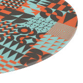 Mozaïek geometrische tegels, naadloos elegant patr snijplank (Hoek)