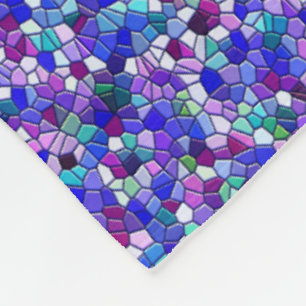 Mozaïek Glas Patroon Dekbed Fleece Deken