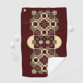 mozaïek golfhanddoek (Insitu)
