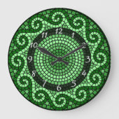 mozaïek grote klok (Voorkant)