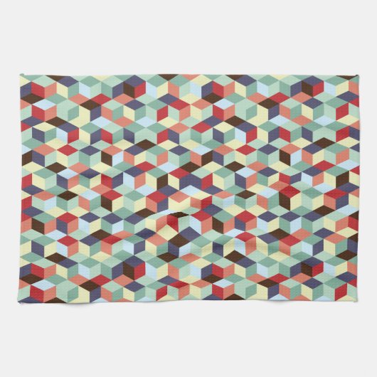 Mozaïek, handdoek (Horizontaal)