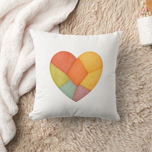 Mozaïek hart kussen (Deken)