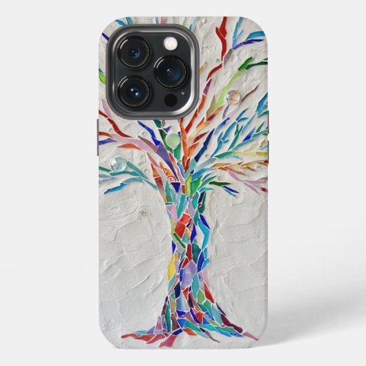 mozaïek iPhone hoesje (Achterkant)
