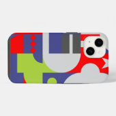 mozaïek iPhone hoesje (Achterkant horizontaal)