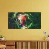 Mozaïek is van de Soul Nebula Canvas Afdruk (Insitu (Woonkamer))