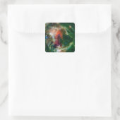 Mozaïek is van de Soul Nebula Vierkante Sticker (Tas)
