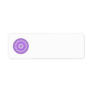 Mozaïek Kant Mandala, Abstract Violet Paarse Etiket