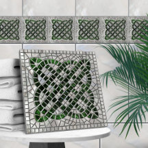 Mozaïek Keltische knoop - Abalone Shell en Pearl