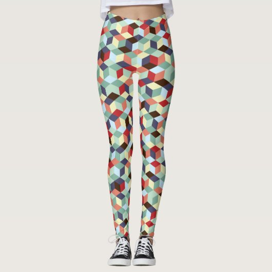 mozaïek leggings (Voorkant)