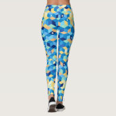 mozaïek leggings (Achterkant)