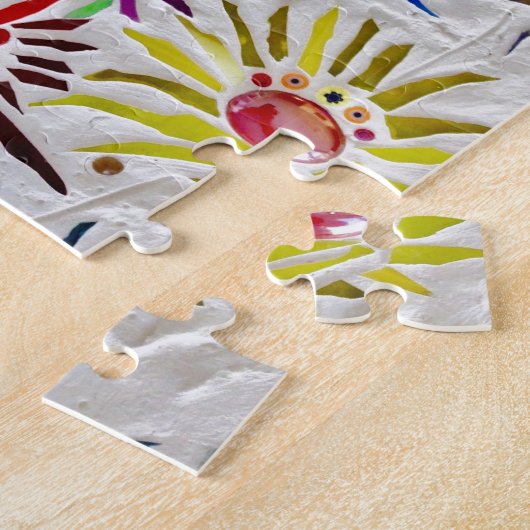 mozaïek legpuzzel (Zijkant)