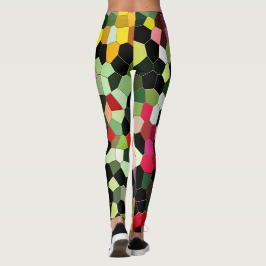 Mozaïek Leuk..... Leggings (Achterkant)