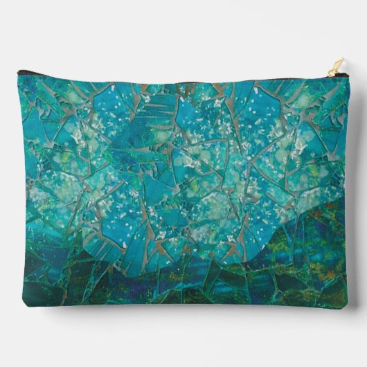 Mozaïek LG Zippered_Bag Schildpadden Indigenosity Etui (Achterkant)