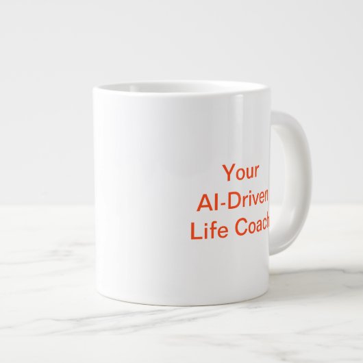 Mozaïek Life Jumbo Mok (Voorkant rechts)