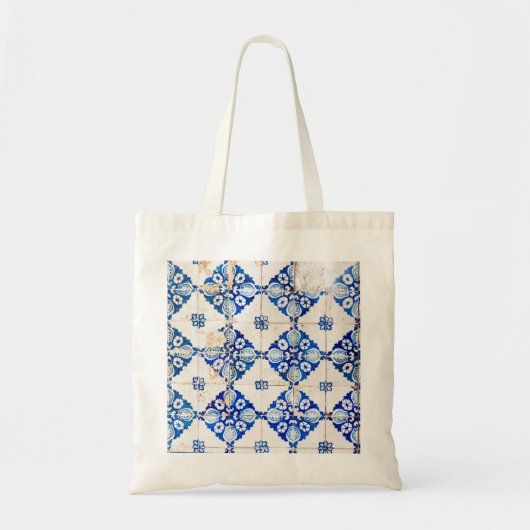 mozaïek lissabon blauwe decoratie portugal oude te tote bag (Voorkant)