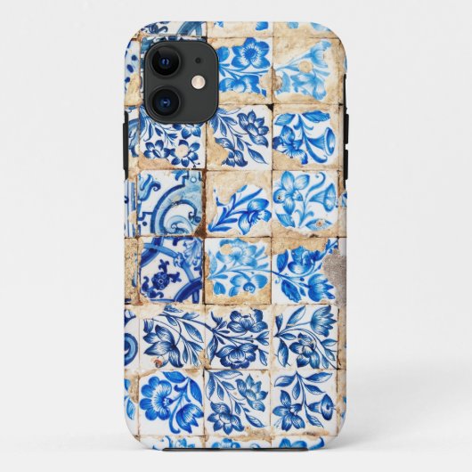 mozaïek lissabon - blauwe versiering portugal - ou Case-Mate iPhone case (Achterkant)