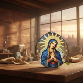 Mozaïek Madonna Sleutelhanger