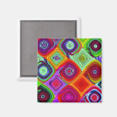 mozaïek magneet (Voorkant / Achterkant)