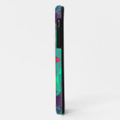 Mozaïek Mandala blauw groen en rood Case-Mate iPhone Case (Achterkant/links)