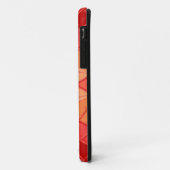 Mozaïek Mandala Bloem Rood en Sinaasappel Case-Mate iPhone Case (Achterkant/links)