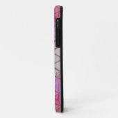 Mozaïek Mandala Bloem Roze en Wit Case-Mate iPhone Case (Achterkant/links)