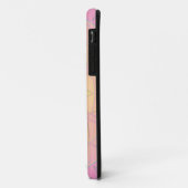 Mozaïek Mandala geel en roze Case-Mate iPhone Case (Achterkant/links)