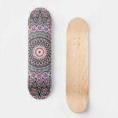 Mozaïek Mandala Persoonlijk Skateboard (Voorkant)