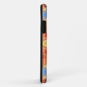 Mozaïek Mandala Sinaasappel blauw en geel Case-Mate iPhone Case (Achterkant/rechts)