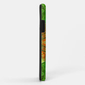 Mozaïek Mandala Sinaasappel en Groen Case-Mate iPhone Case (Achterkant/rechts)