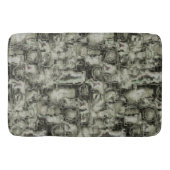 mozaïek met abstract afbeelding in grijze tinten badmat (Voorkant)