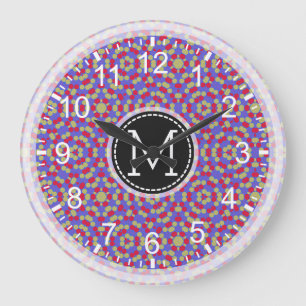 Mozaïek Modern Monogram #16 Grote Klok
