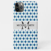 Mozaïek Modern Monogram #7 Case-Mate iPhone Case (Achterkant)