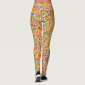 Mozaïek Moderne Grit Glitters Leggings (Achterkant)
