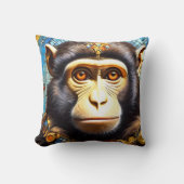 Mozaïek Monkey Designer Kussen Throws (Voorkant)