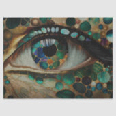 Mozaïek Oog Decoupage Tissue Papier (Voorkant)