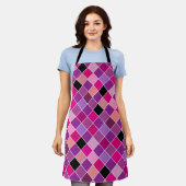 Mozaïek op glas 10 schort (Gedragen)