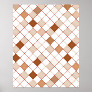 Mozaïek op glas 2 poster