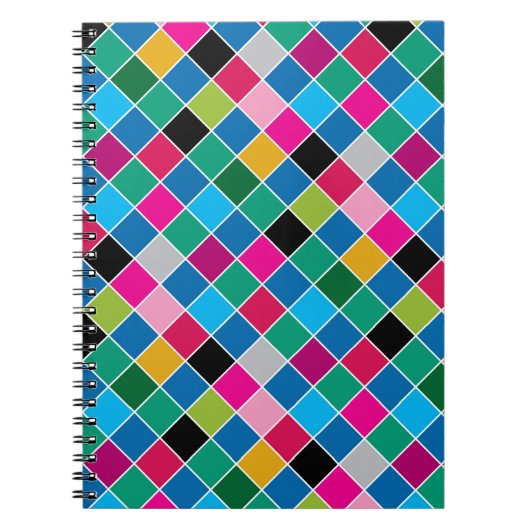 Mozaïek op glas 9 notitieboek (Voorkant)