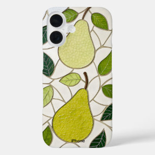 Mozaïek paar gekleurde iPhone 16 hoesje