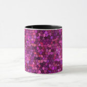 Mozaïek Paars Roze Mok (Midden)