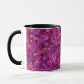 Mozaïek Paars Roze Mok (Links)