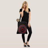 Mozaïek Paarse ronde  Tas (Op model)