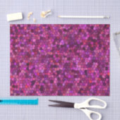 Mozaïek Paarse Roze Tissuepapier (Craft)