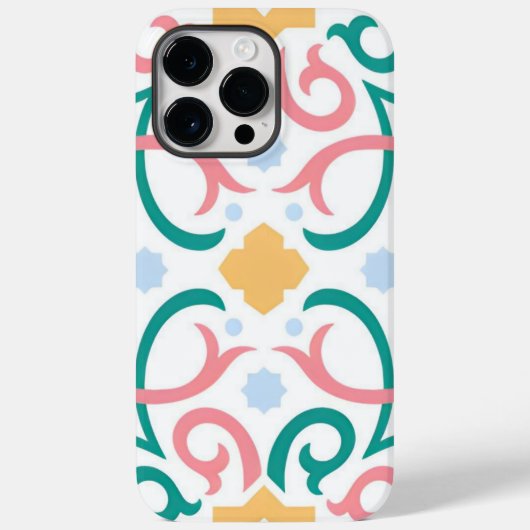 Mozaïek/pastel/veer Case-Mate iPhone Case (Achterkant)